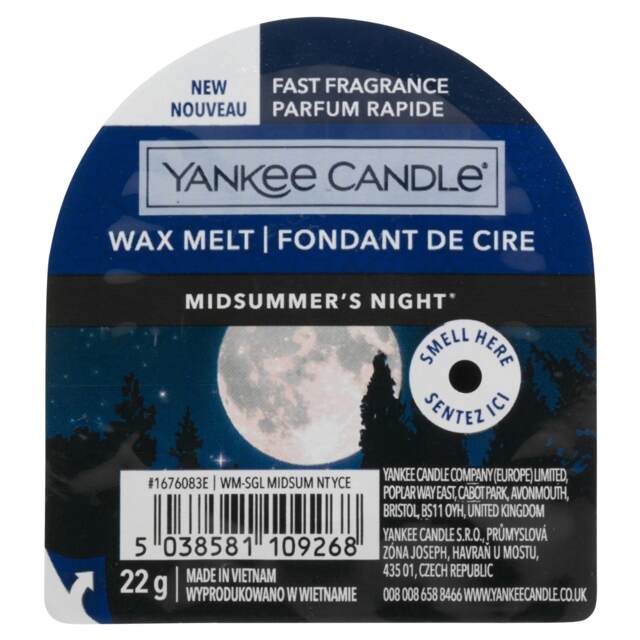 Yankee Candle Midsummer Night Wax Melt 22G