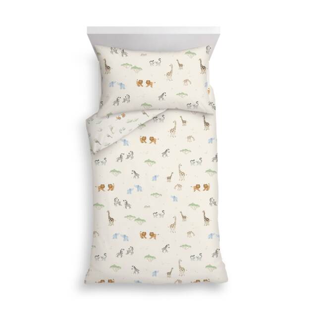 Fred & Flo Safari Duvet Set Toddler