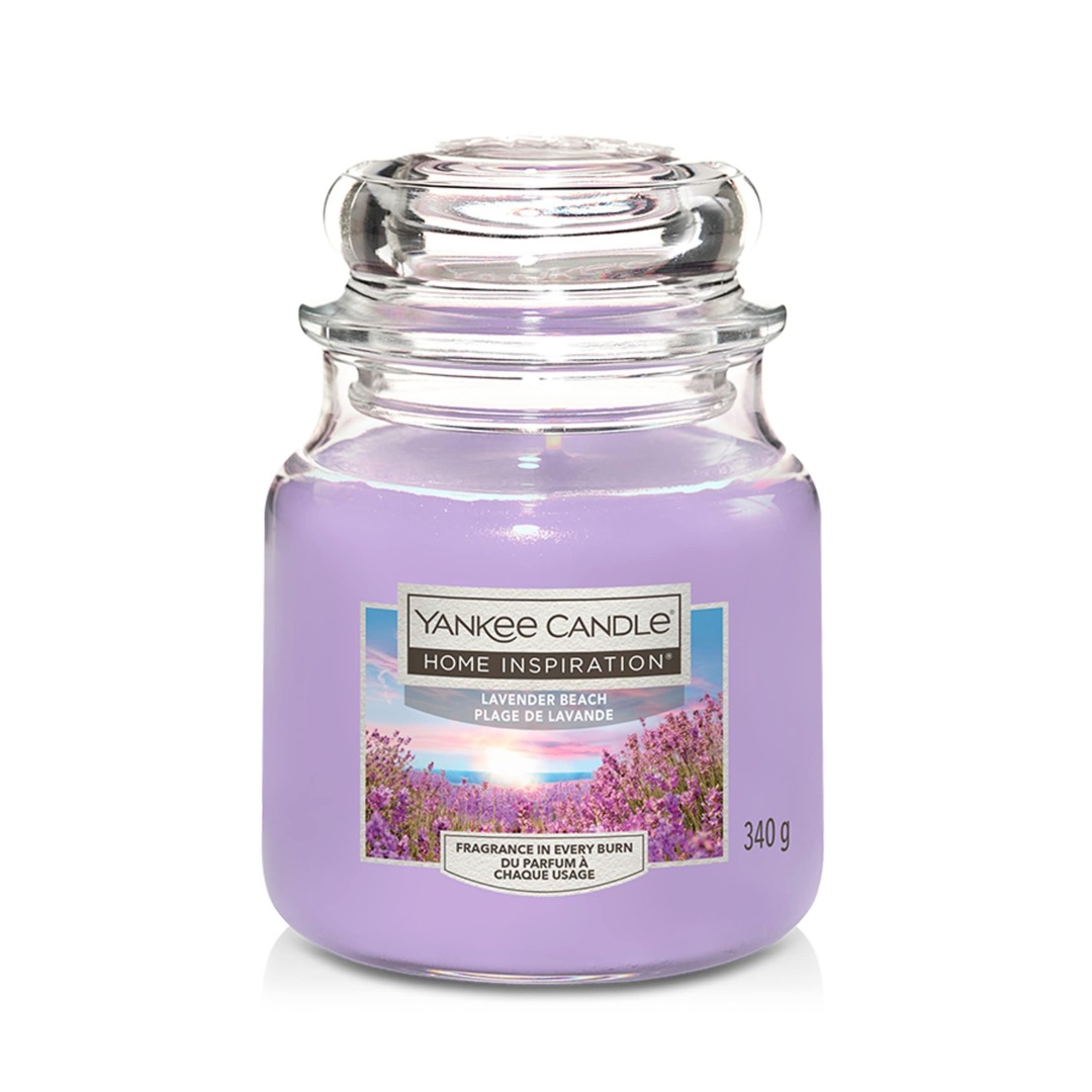 Yankee Lavender Beach Candle 340G by Tesco