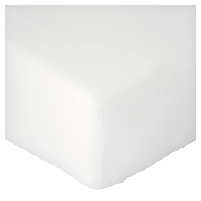 F&F Home Supersoft White Fitted Sheet Super King