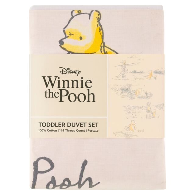 DISNEY Winnie the Pooh Duvet Set Toddler