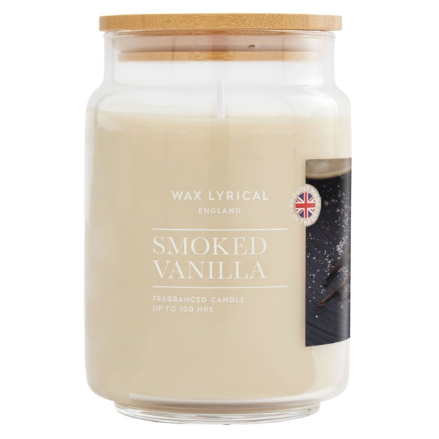Wax Lyrical England Smoked Vanilla Candle 475g