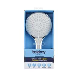 Beldray 5 Function Large Shower Head
