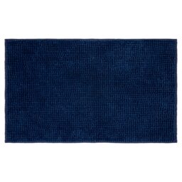 F&F Home Navy Microchenille Bath Mat