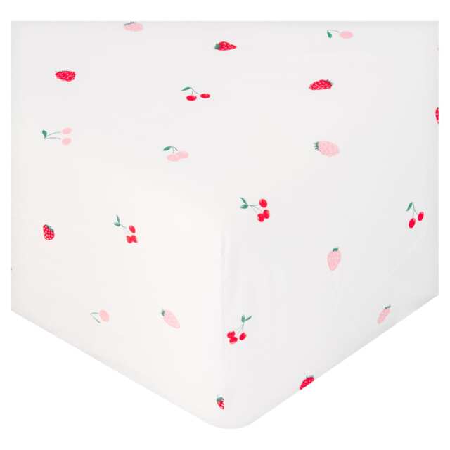 F&F Home Kids Cherries & Berries Double Sheet