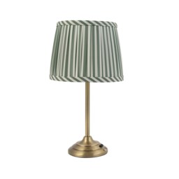 F&F Home Antique Brass Classic Rechargeable Table Lamp