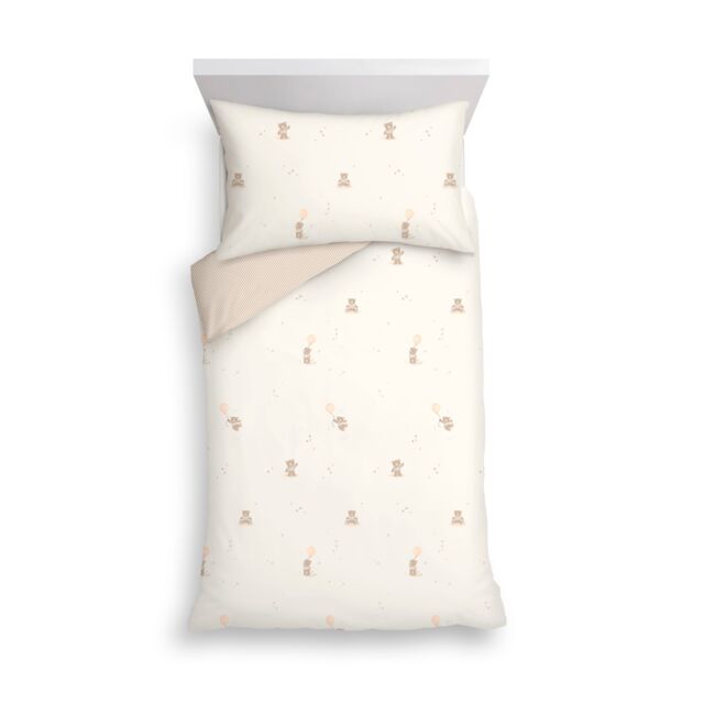 Fred & Flo Teddy Bear Duvet Set Toddler