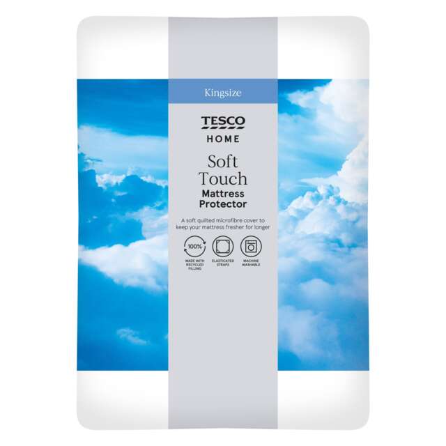 Tesco Soft Touch Mattress Protector King