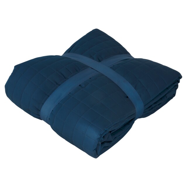 West Park Quilted Navy Bedspread