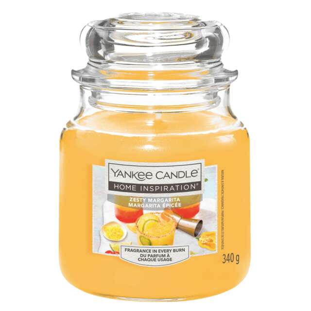 Yankee Candle Home Inspiration Zesty Margarita Medium Jar 340g