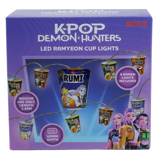 K- Pop Demon Hunters LED Ramyeon Ramen Cup Lights