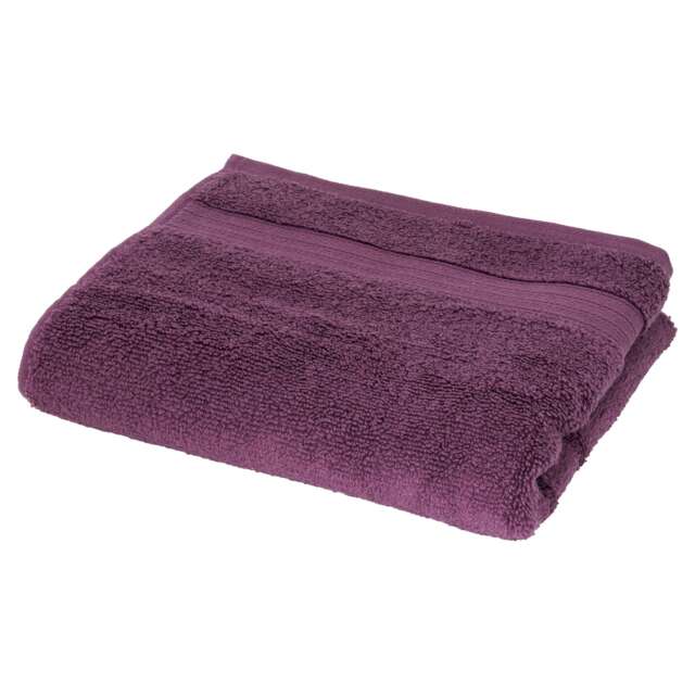 F&F Home Purple Supersoft Cotton Hand Towel