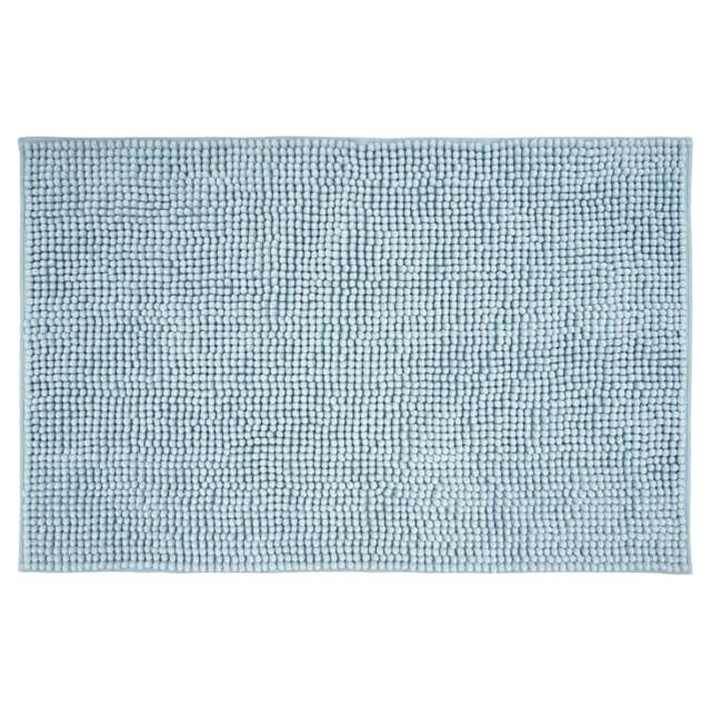 F&F Home Duck Egg Blue Microchenille Bath Mat