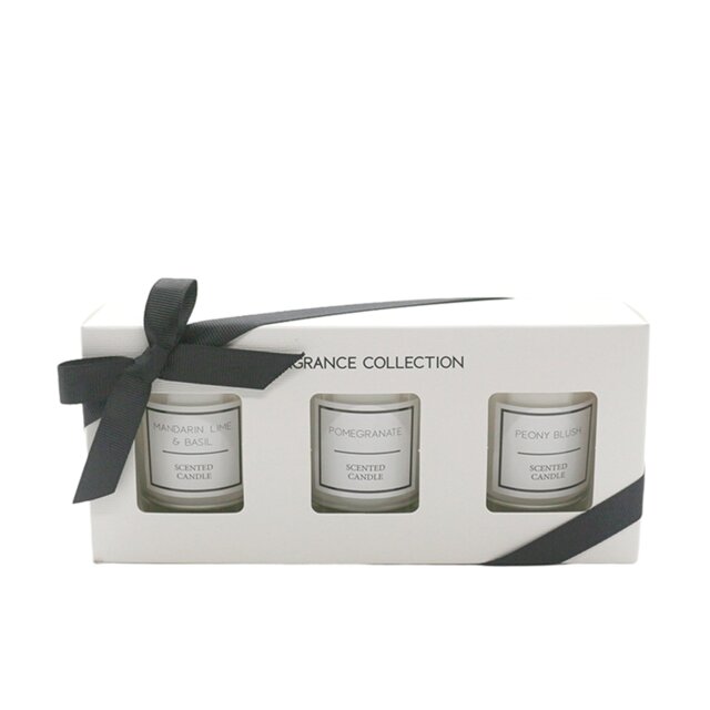 Tesco Timeless Set Of 3 X 50G Candle Giftset