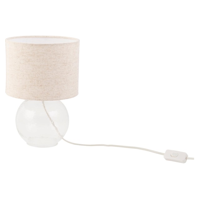 F&F Home Small Glass Lamp