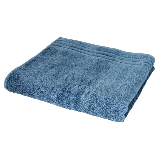 F&F Home Egyptian Cotton Hygro Bath Towel Mid Blue