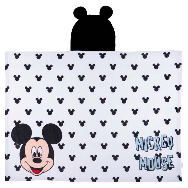 DISNEY Mickey Mouse Hooded Blanket