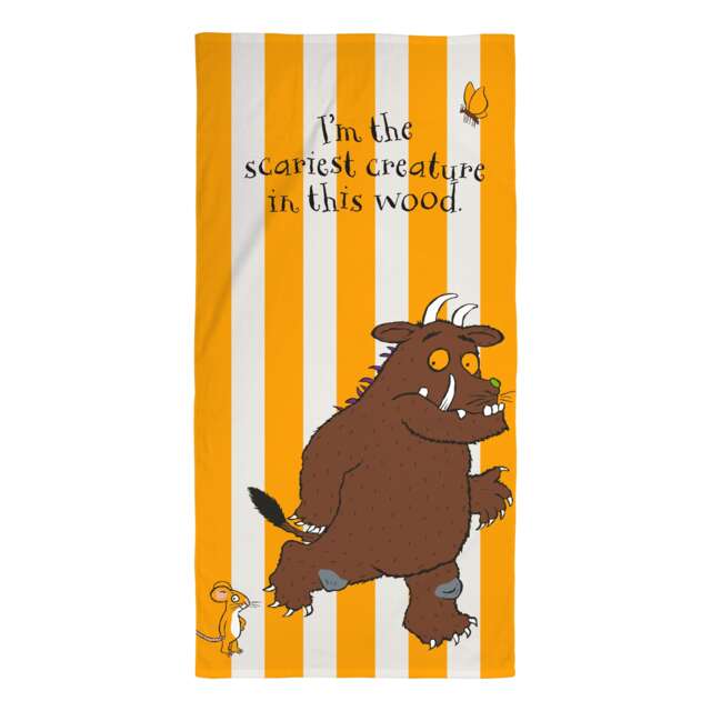 THE GRUFFALO NO SUCH THING TOWEL