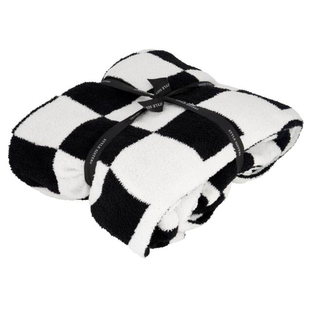Style Sisters Chequered Throw