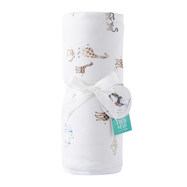 Fred & Flo Safari Fleece blanket