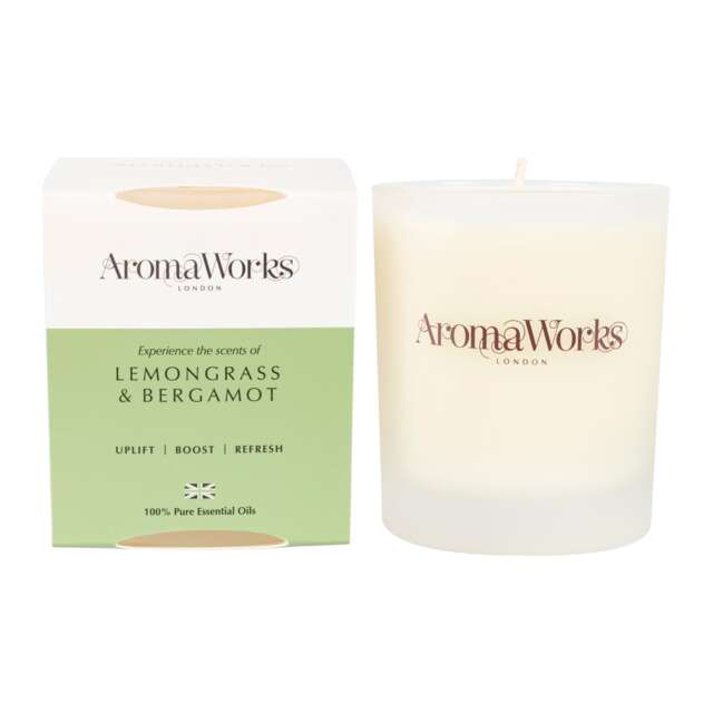 Aromaworks Lemongrass & Bergamot Candle 220g