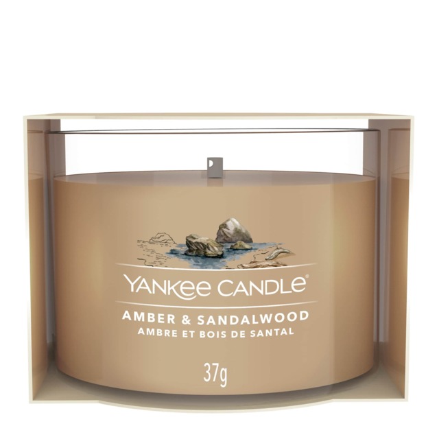 Yankee Candle Signature Amber and Sandalwood Votive 37g