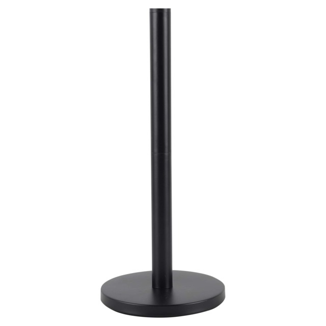 F&F Home Black Freestanding Toilet Roll Holder