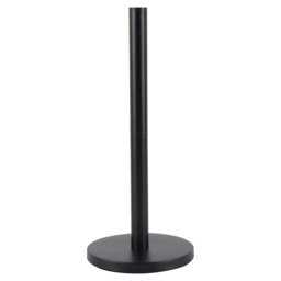 F&F Home Black Freestanding Toilet Roll Holder