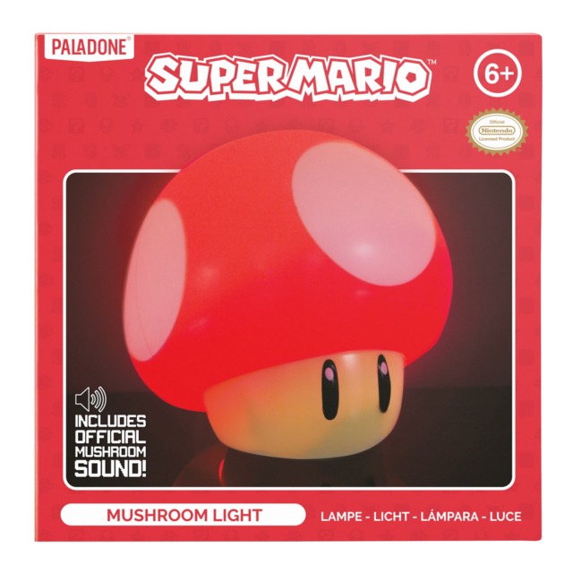 Super Mario Mushroom Night Light