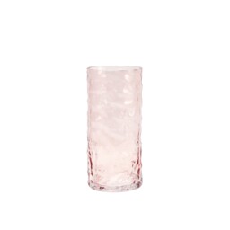 F&F Home Pink Hammered Vase