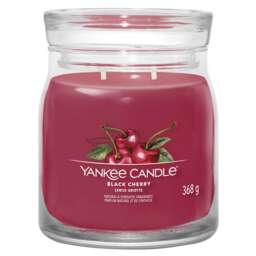 Yankee Candle Signature Black Cherry Medium Candle 368g