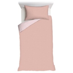 F&F Home Pink Reversible Duvet Cover Set Single