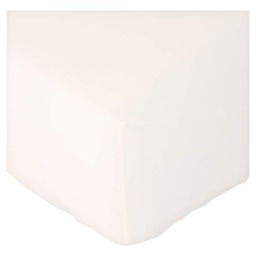 West Park 200 Thread Count Ivory Deep Fitted Sheet Double