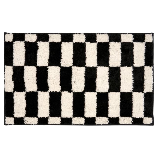 F&F Home Checkerboard Bath Mat