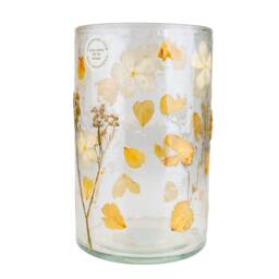 Candlelight Floral Inclusion Vase