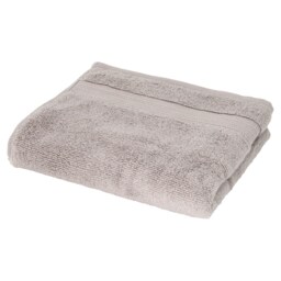 F&F Home Light Grey Supersoft Cotton Bath Sheet Towel Towel