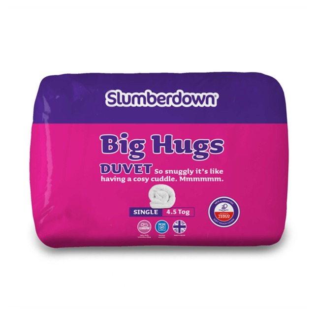 Slumberdown Big Hugs 4.5 Tog Duvet Single