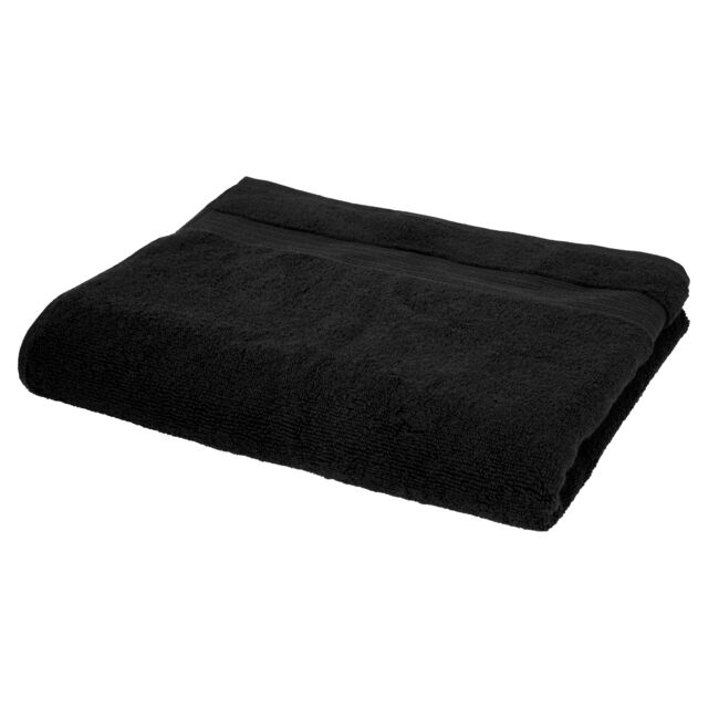 F&F Home Supersoft Cotton Bath Towel Black