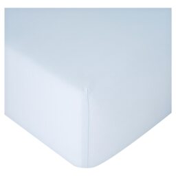 F&F Home 100% Cotton Blue Fitted Sheet Super King