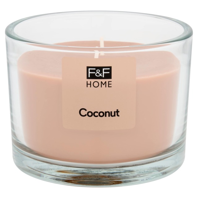F&F Home Coconut Candle 500g