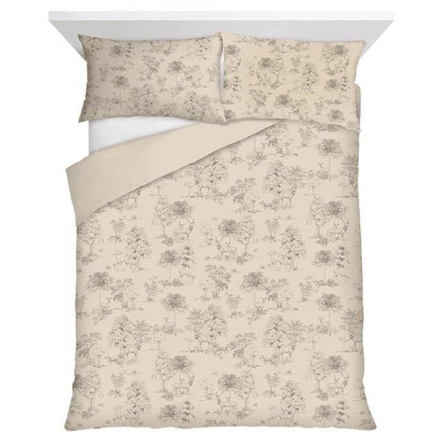 F&F Home Brushed Cotton Woodland Duvet Cover Set King