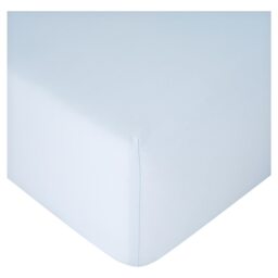 F&F Home 100% Cotton Blue Fitted Sheet King