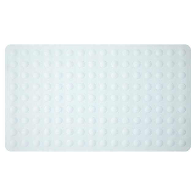 F&F Home Rubber Bubble Bath Mat White