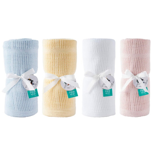 Fred & Flo Cellular Blanket Assortment
