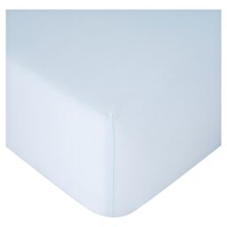 F&F Home 100% Cotton Blue Fitted Sheet Double