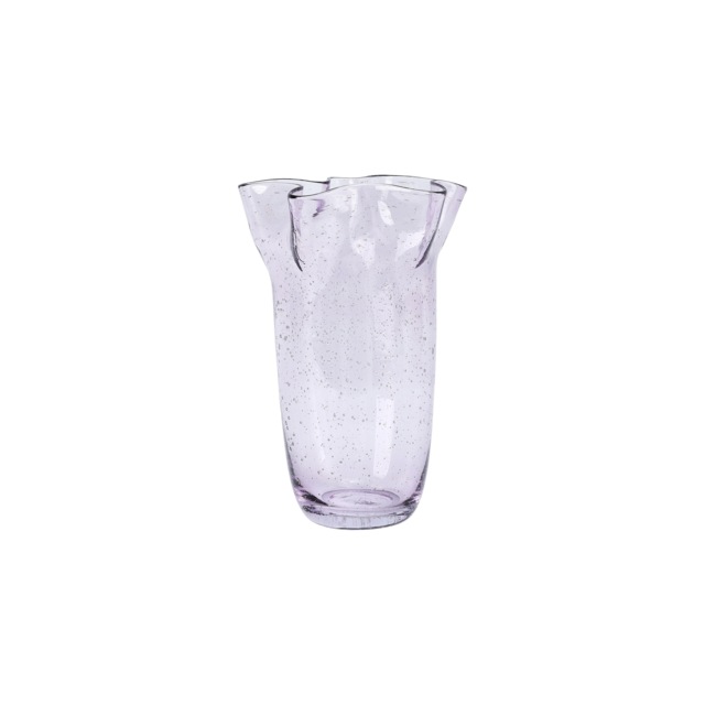 F&F Home Lilac Handkerchief Vase