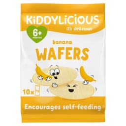 Kiddylicious Wafers Banana 40G