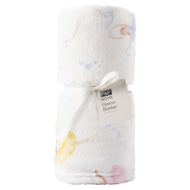 F&F Home Kids Fairy Fleece Blanket