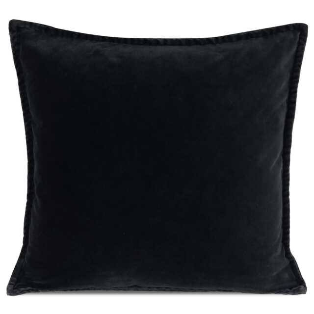 F&F Home Navy Blue Cotton Velvet Cushion 45x45cm