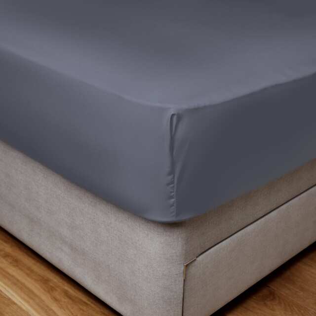 Silentnight Supersoft Blue Fitted Sheet Single